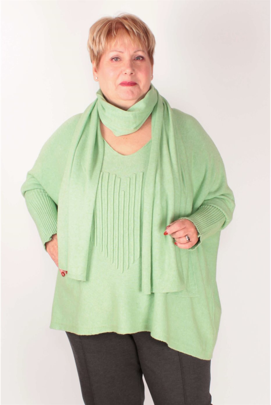 Pull Avec Coeur Kiwi Pull Avec Coeur Kiwi